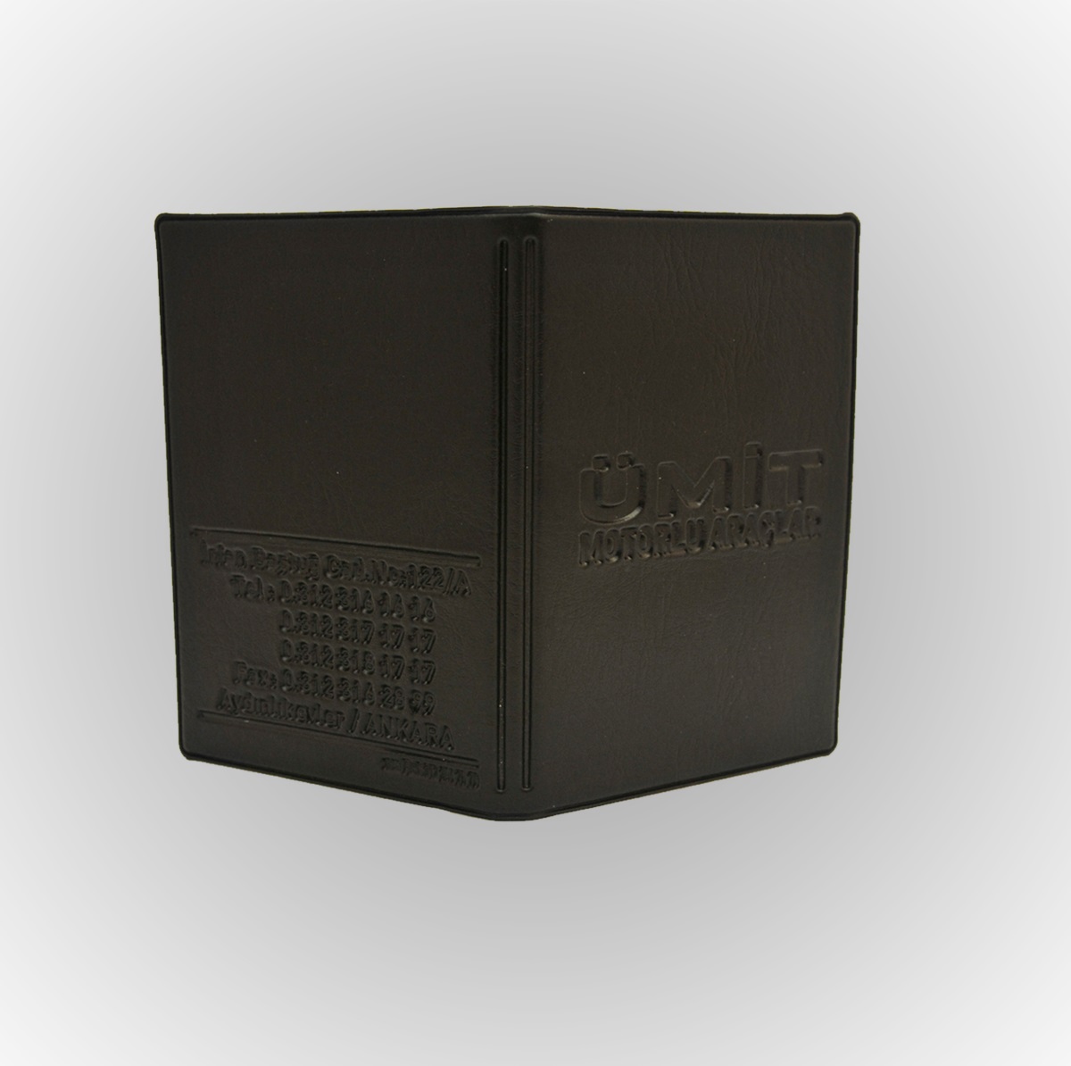 Klişe Sıcak Baskılı Plastik Ruhsat Kabı