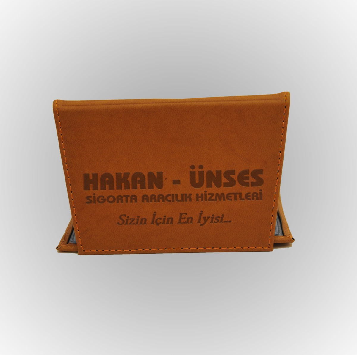 Klişe Sıcak Baskılı Dikişli Termo Lüks  Model Ruhsat Kabı