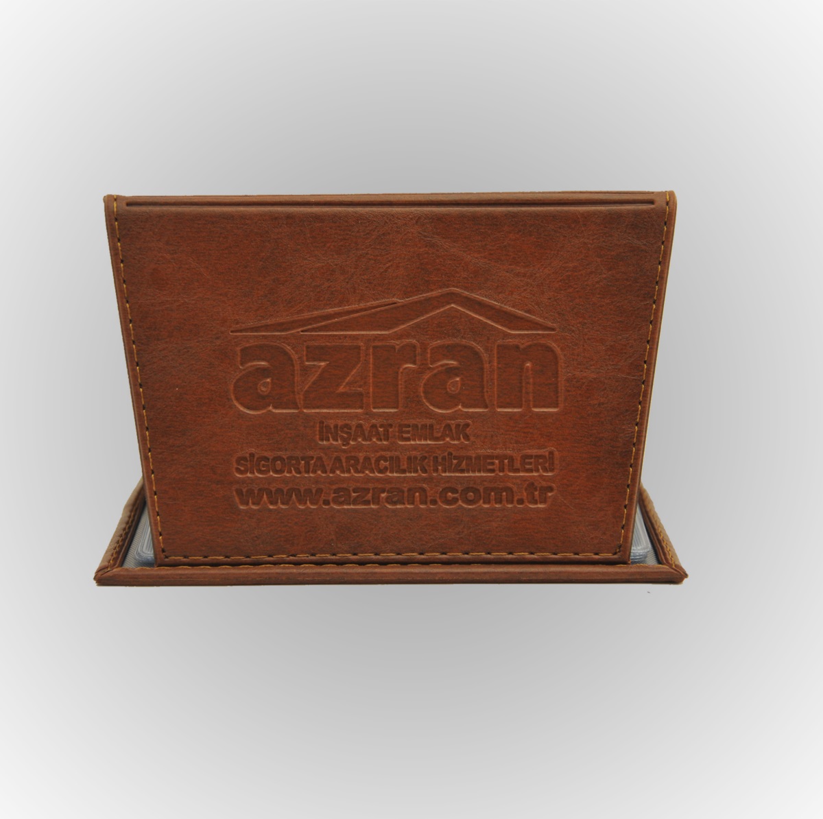 Klişe Sıcak Baskılı Suni Deri Lüks Kapaklı Model Ruhsat Kabı