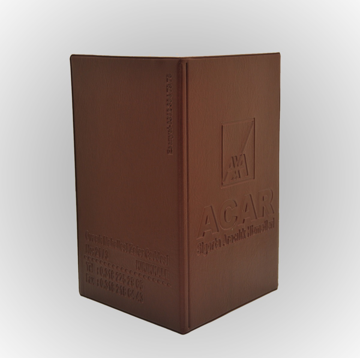 Klişe Sıcak Baskılı Kartonlu Plastik Poliçe Kabı