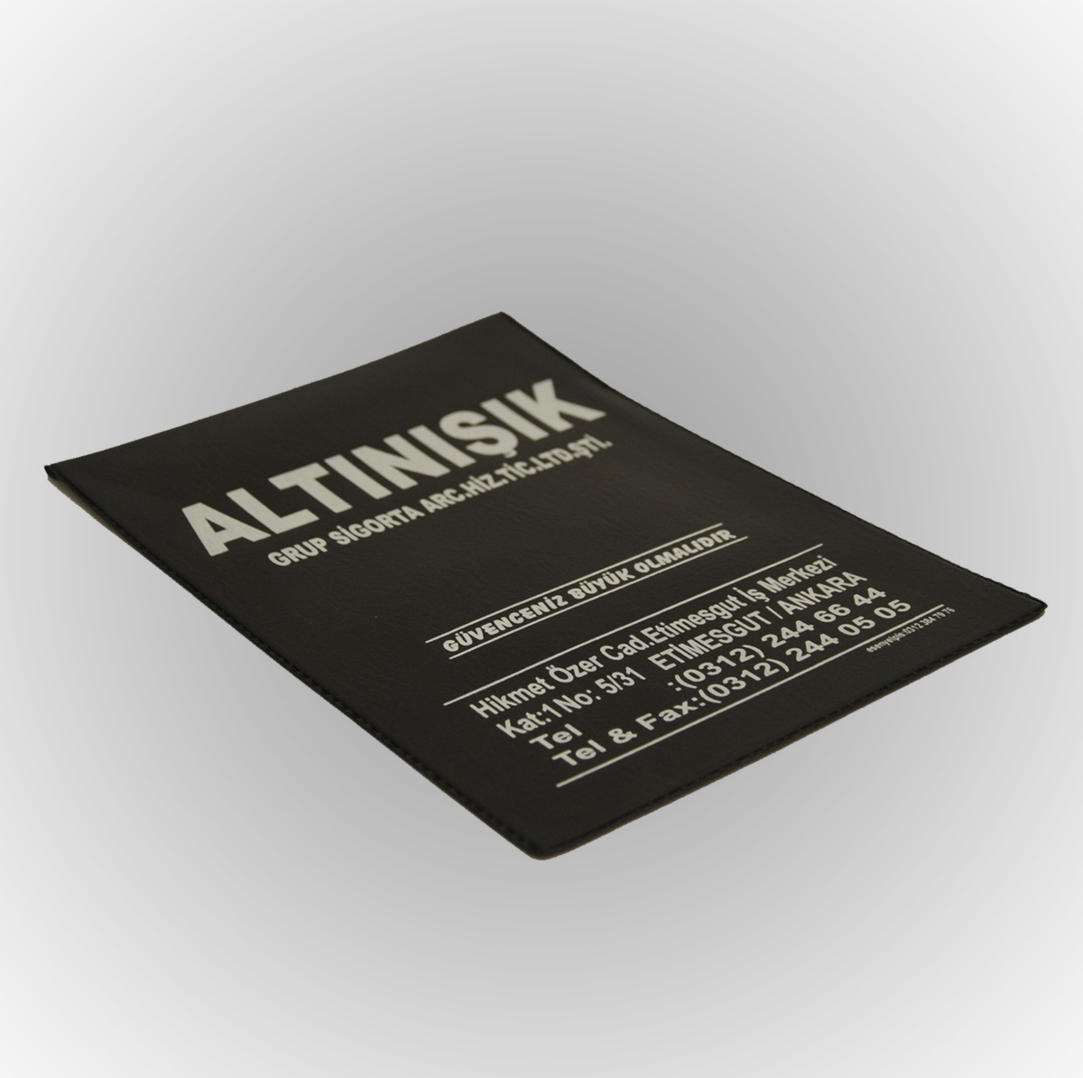 Zarf Tipi Plastik Poliçe Kabı