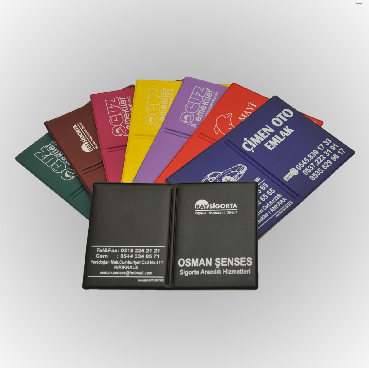 Serigrafi Baskılı Plastik Ruhsat Kabı