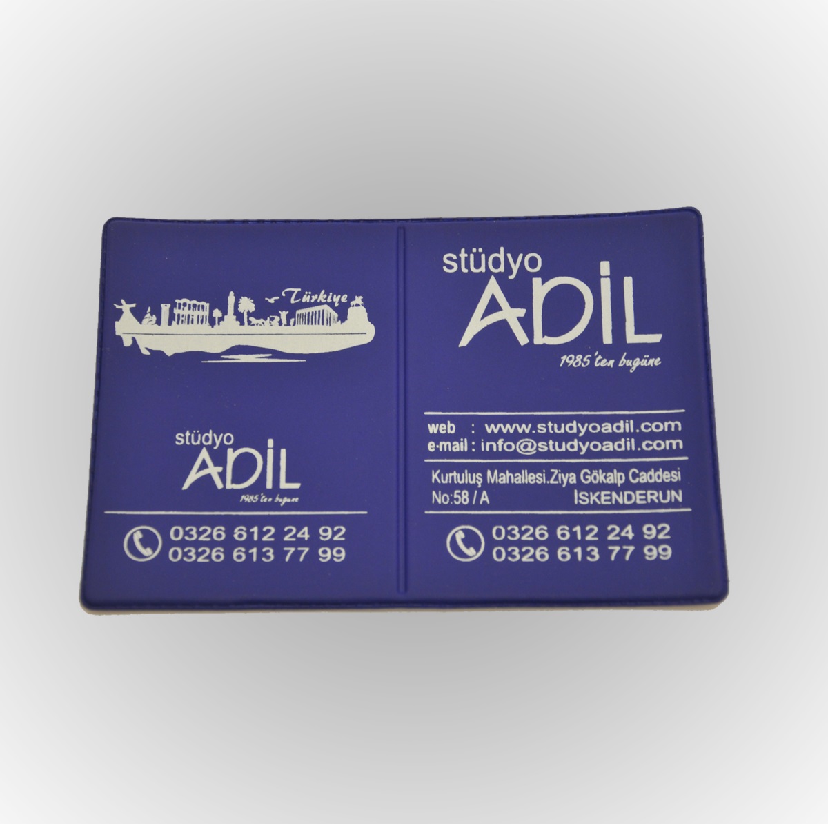 Serigrafi Baskılı Çiftli Vesikalık Zarfı