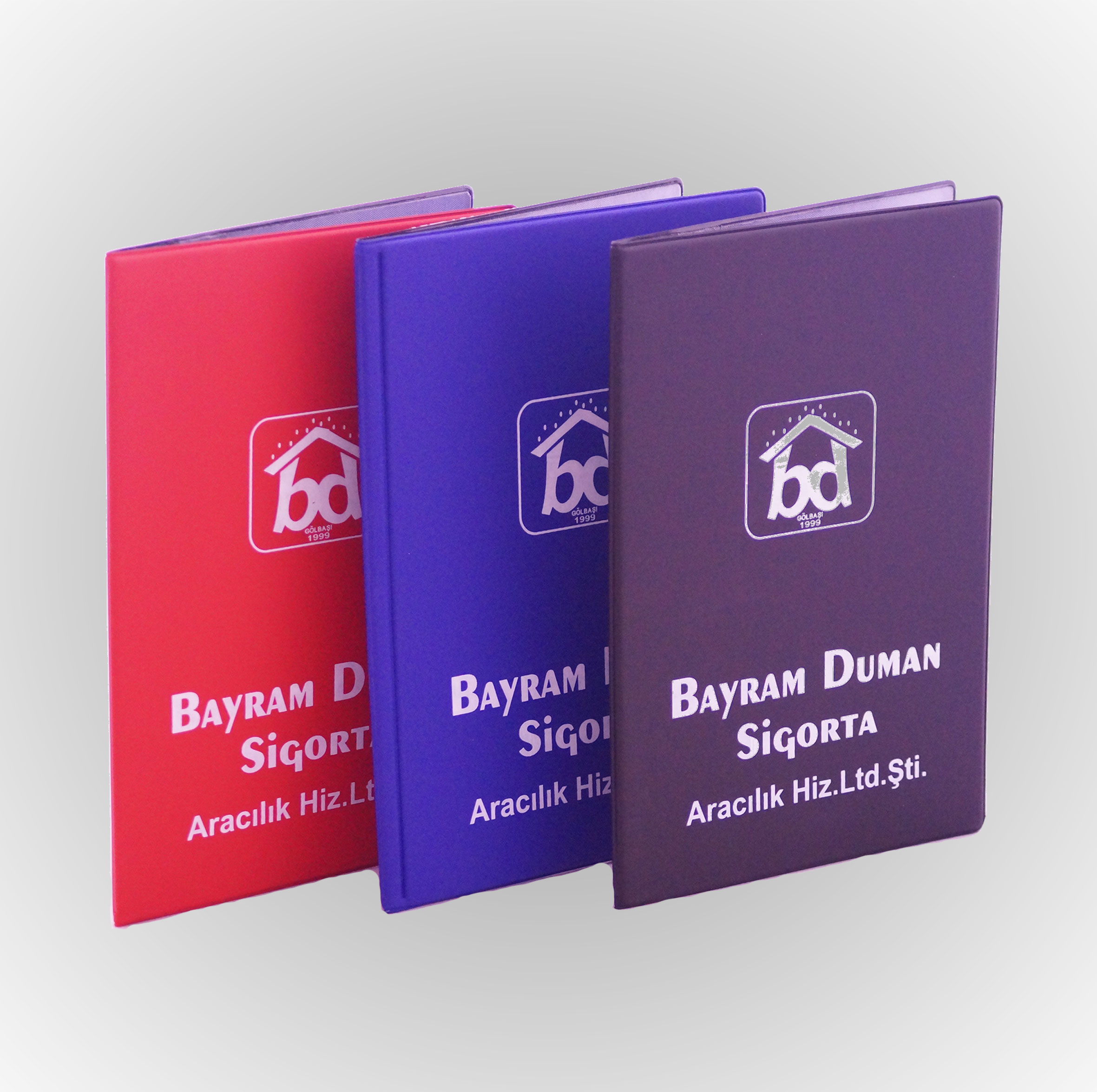 Serigrafi Baskılı Kartonlu Plastik Poliçe Kabı