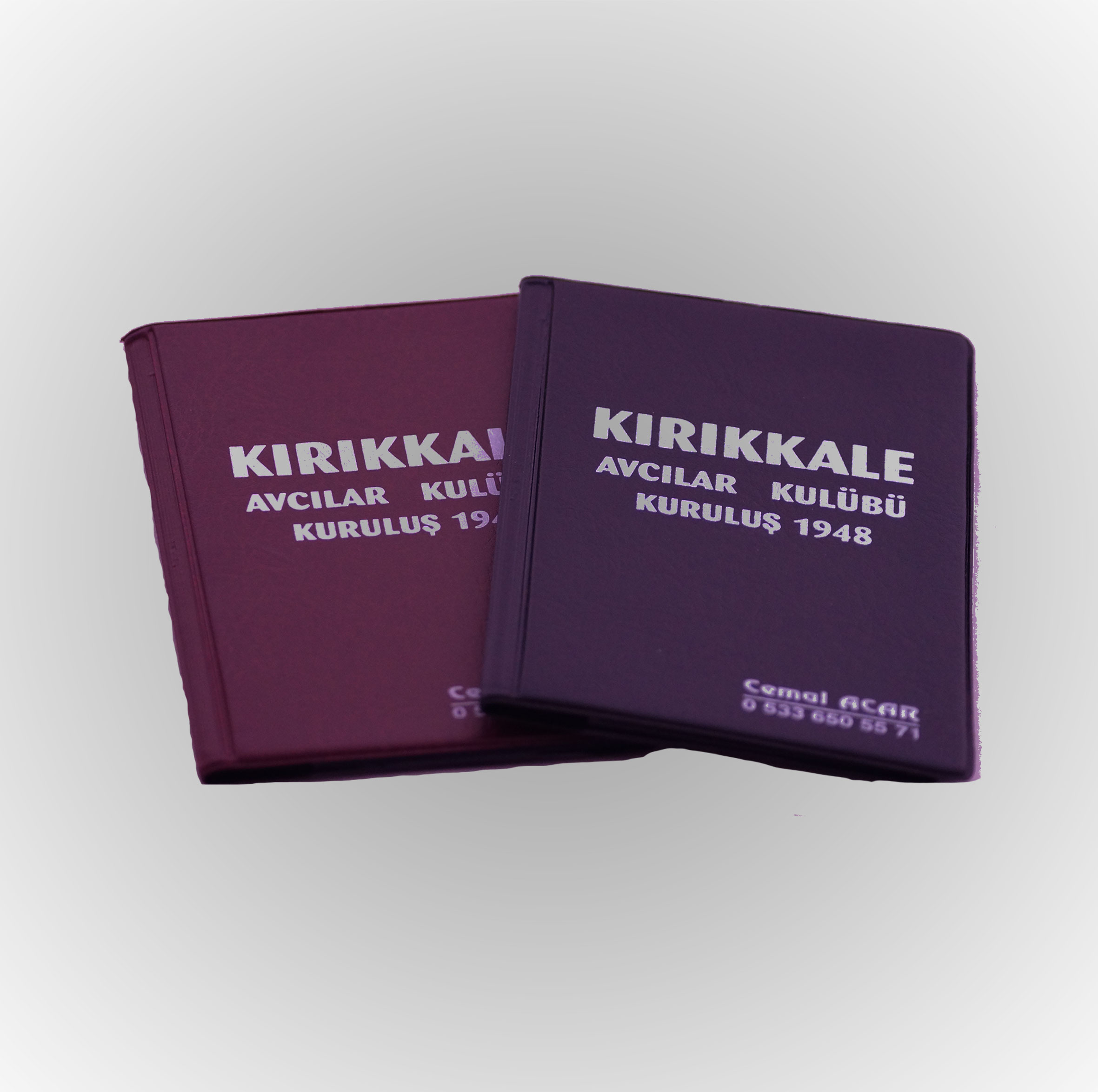 Serigrafi Baskılı Plastik Avcı Ruhsat Kabı